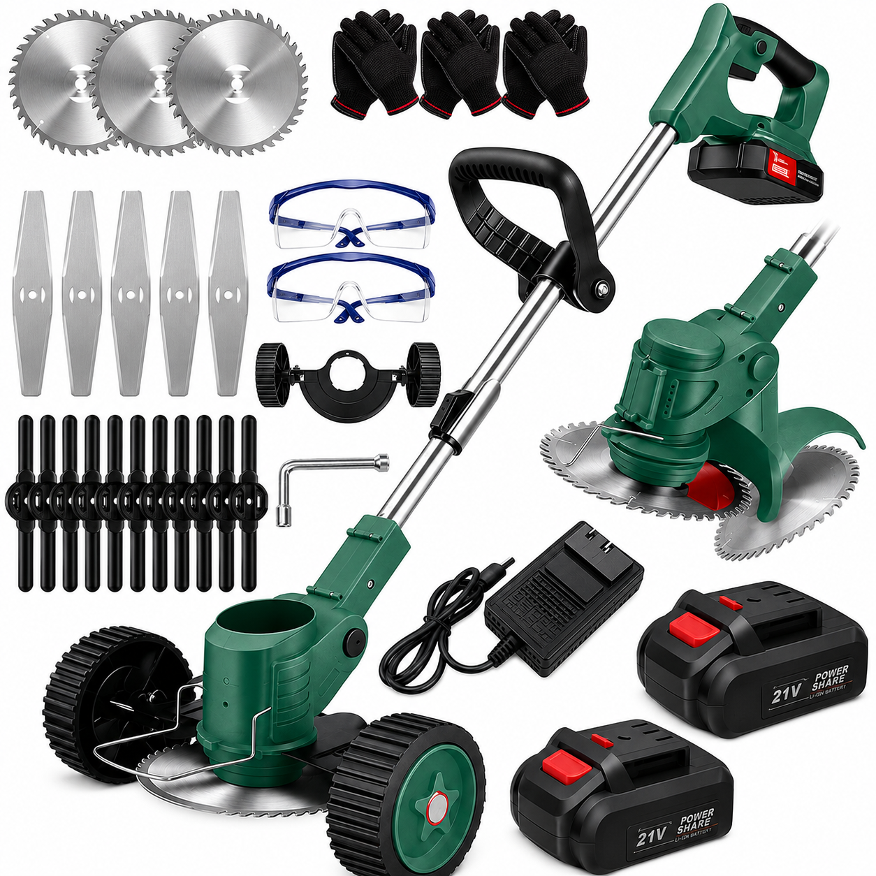 3 In 1 Lawn Mower, Garden Tool (Mower, Trimmer, Edger)