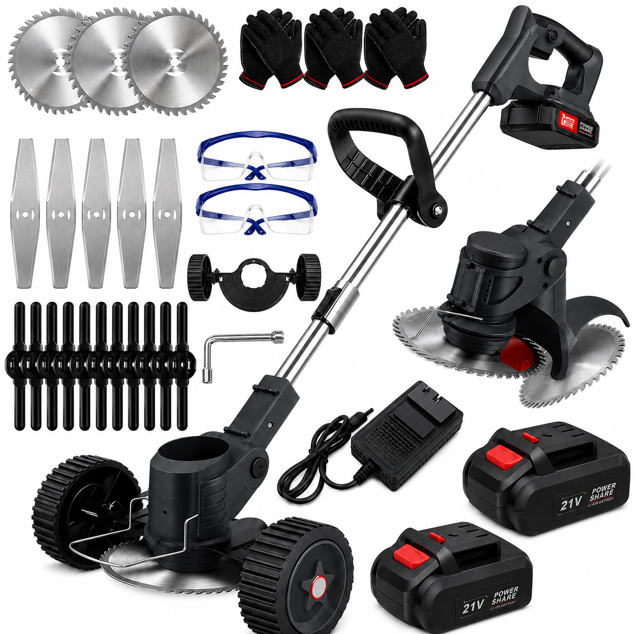 3 In 1 Lawn Mower, Garden Tool (Mower, Trimmer, Edger)