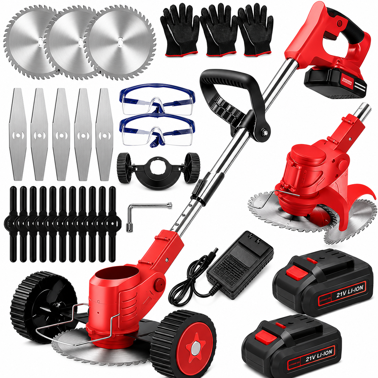 3 In 1 Lawn Mower, Garden Tool (Mower, Trimmer, Edger)