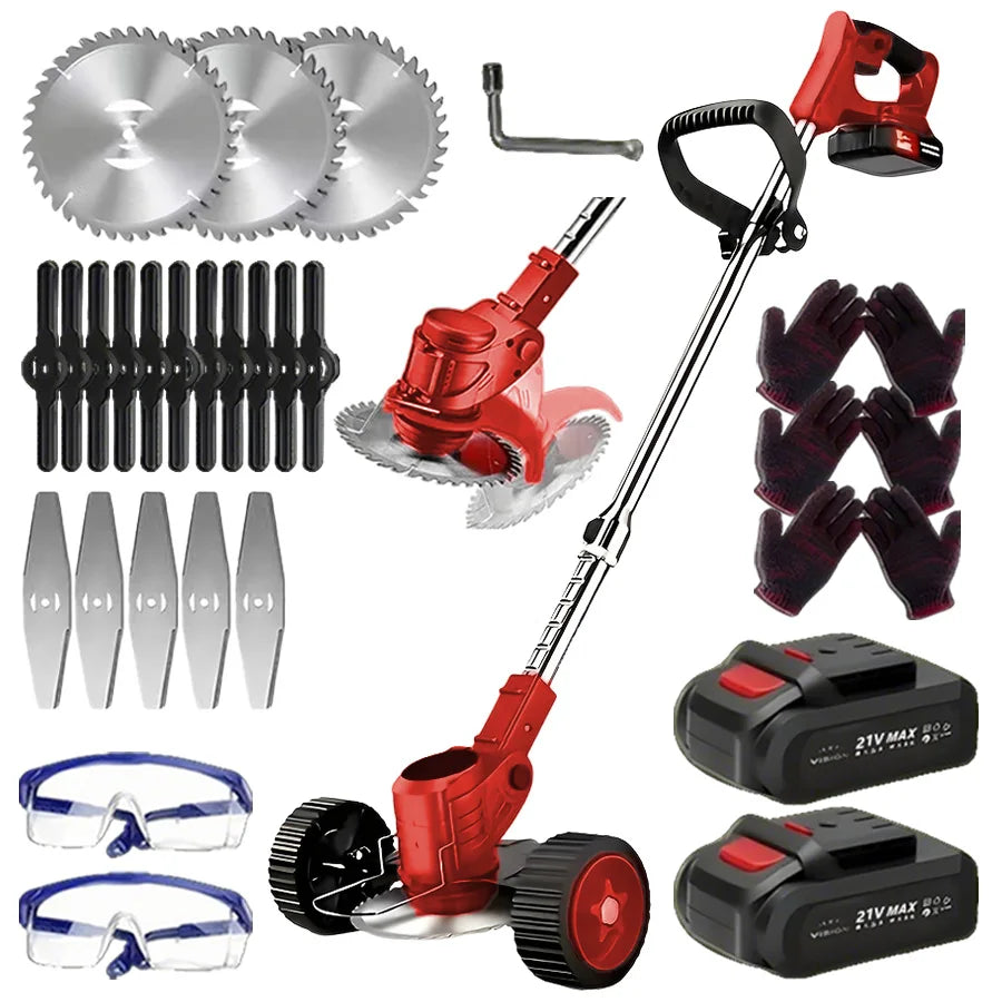 3-in-1 Cordless Lawn Mower (Mow, Trim & Edge)