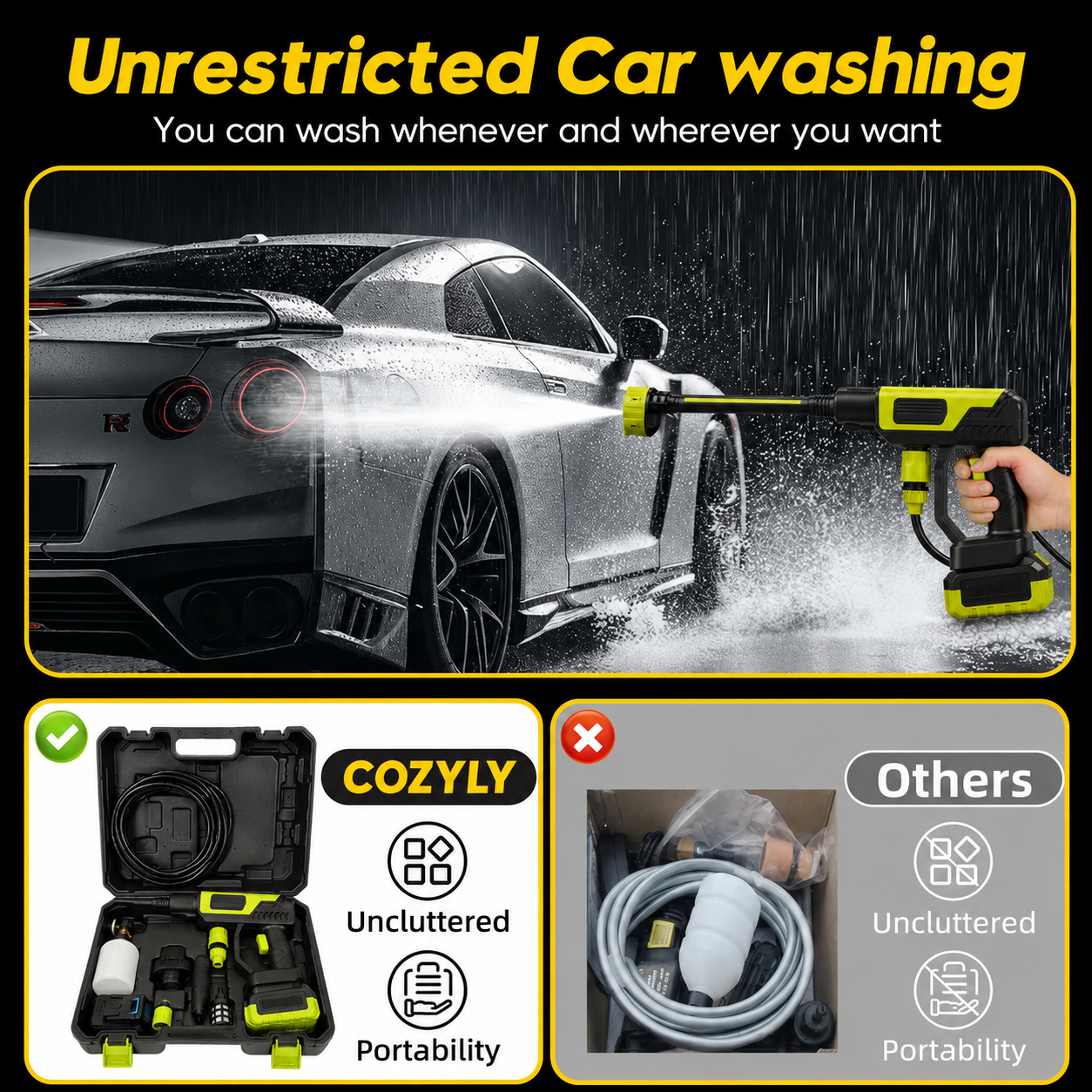 Cozyly Anywhere Washer
